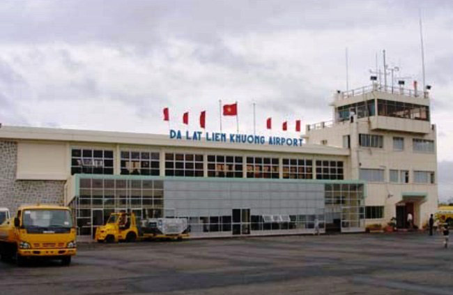 Sân bay Liên Khương đã khai thác tuyến bay quốc tế.