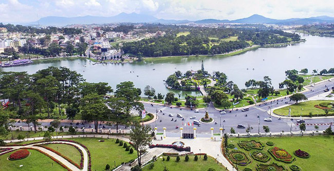 Quang cảnh của toàn thành phố Đà Lạt